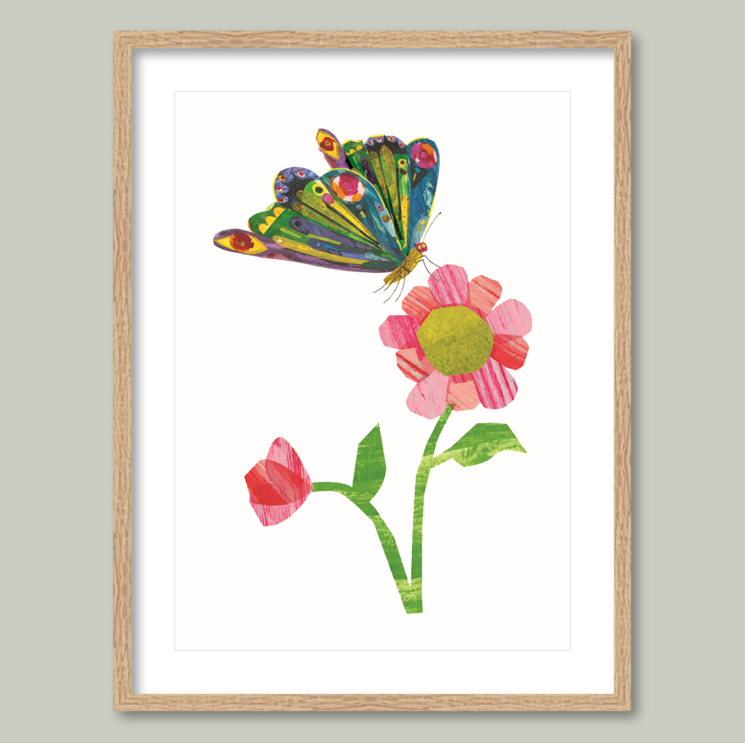 Butterfly and flower I